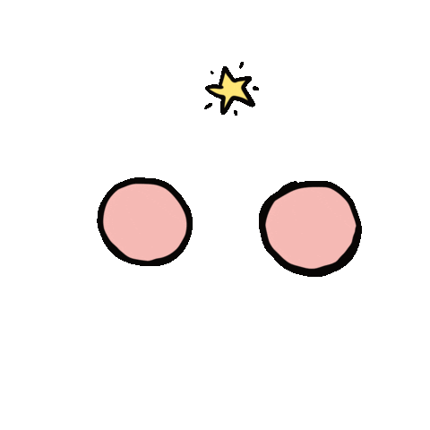 Star Face Sticker by HAMTARINA