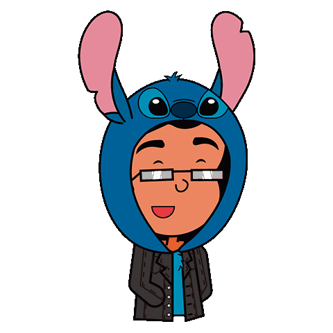 Cartoon Stitch Sticker