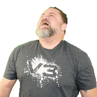 Serious Laugh Sticker by v3electric