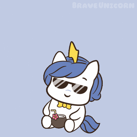Good Times Sunday GIF by Brave Unicorn