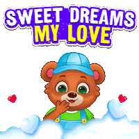 Good Night Dreaming Sticker by Lucas and Friends by RV AppStudios