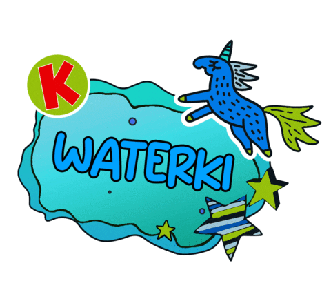 Unicorn Waterrr Sticker by DDOB