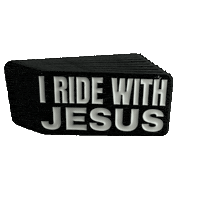 pinnedpins jesus ride christian pin Sticker