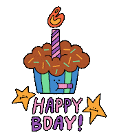 Happy Birthday Sticker