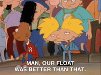 hey arnold nick splat GIF