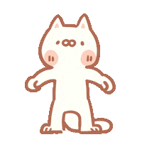 Excited Cat Sticker