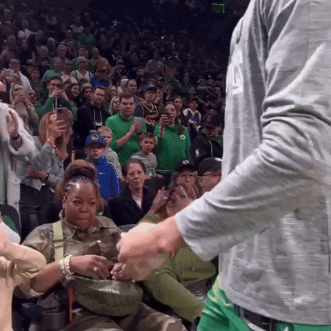 Happy Boston Celtics GIF by NBA