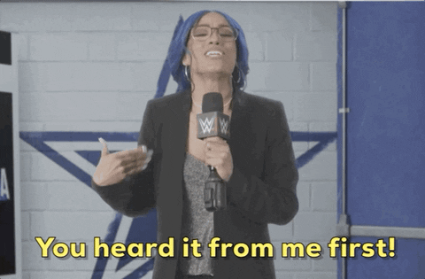 Sasha Banks Reaction GIF by WWE