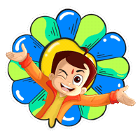 Happyvibes Mainhoonna Sticker by Chhota Bheem
