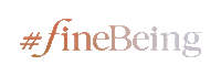 FineBeing ourwayofliving befiner finebeing Sticker