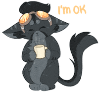 im ok Sticker