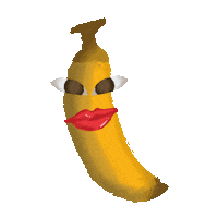 hellosauruss kiss beauty eyes yellow Sticker