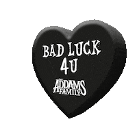 Friday The 13Th Good Luck Sticker by The Addams Family