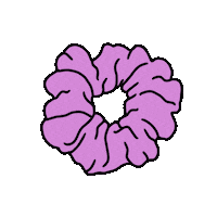 90S Scrunchie Sticker by Sophie Rose Brampton