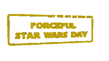 May Star Wars Sticker by OpticalArtInc.