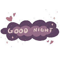 Goodnight My Love Night Sticker