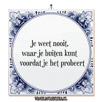 Nieuw Ontspanning Sticker by Tegelspreuken.nl