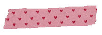 Pink Hearts Sticker