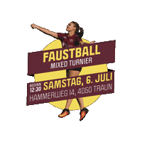 Tournament Fistball Sticker by Faustball Traun - St.Martin