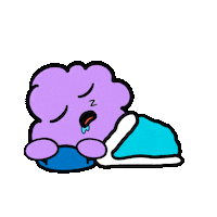 itsabubblegum cool sleep stickers cloud Sticker