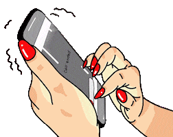 Hang Up Phone Sticker by Mae Muller