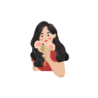 Girl Love Sticker