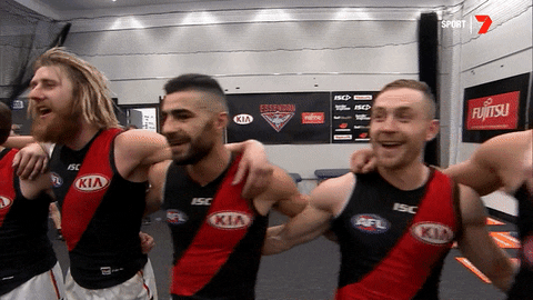 happy sport GIF by Essendon FC