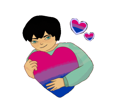 Love Is Love Heart Sticker by Contextual.Matters