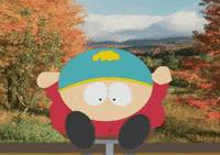 eric cartman fall GIF by South Park 