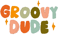 70S Dude Sticker by littleevergreenco