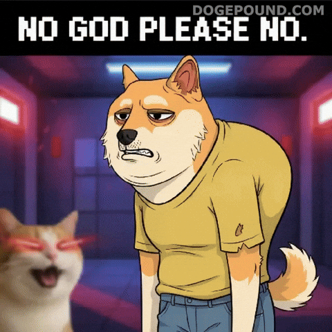 Sad Oh No GIF by Doge Pound