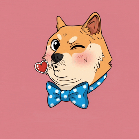 Shiba Inu Love GIF by Doge Pound