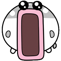 Animation Wow Sticker