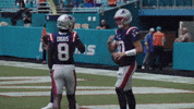 High Five Stefon Diggs GIF by New England Patriots