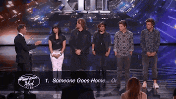 excited elimination GIF by American Idol