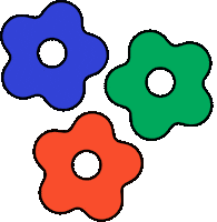 Happy Flower Sticker by ELSE