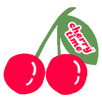 Cherries Sticker by Dutoit