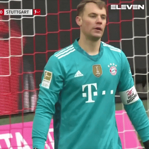 Bayern Munchen Goalkeeper GIF by ElevenSportsBE