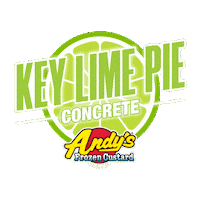 Key Lime Pie Sticker by Andy's Frozen Custard