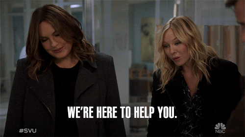 we&#39;re here to help you GIF by SVU