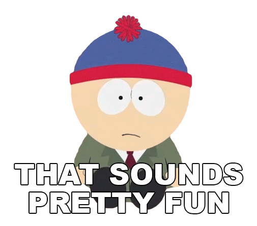 Stan Marsh Sound Fun Sticker by South Park