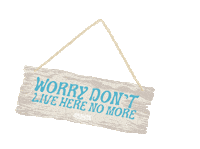 No Worries Travel Sticker by Gramps Morgan