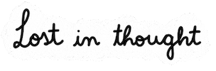 Meditation Think Sticker by Raf Sinopoli