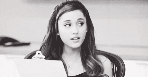 ariana grande smile GIF