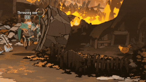 Chicken Hail GIF by Pixel Bandits