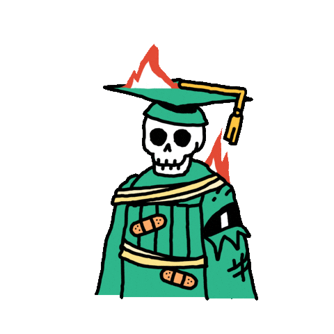 School University Sticker by HeyTVM