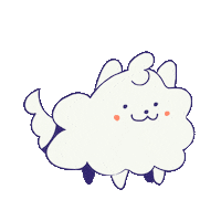 androodles dog adorable perro cute dog Sticker