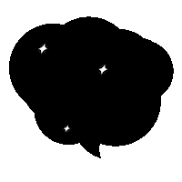 Text Speech Bubble Sticker by V5MT