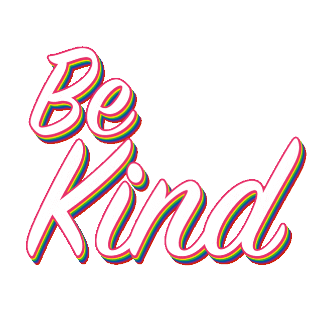 Be Kind Kindness Sticker by HQ Stories