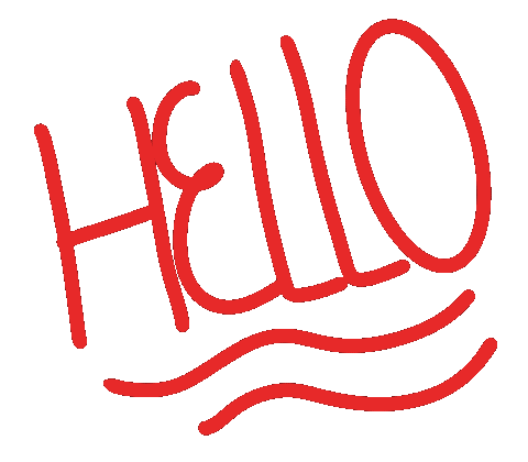 Hello Sticker